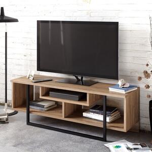 Woody Fashion Polica za TV ASAL, Asal (120) - Walnut, Black