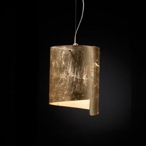 Papiro viseća lampa, Ø 26 cm, zlatna