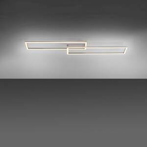 LED stropna svjetiljka Iven, dim, čelik, 92,4x22cm