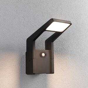 Paulmann Juntea LED vanjska zidna svjetiljka, aluminij, antracit, senzor