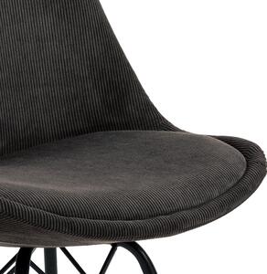 Tamno siva blagovaonska stolica Eris - Actona