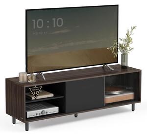 VASAGLE TV stalak s montažom bez alata (za TV do 60"), 140 x 39 x 45 cm, boja pepela