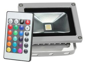 Vanjski LED RGB reflektor + daljinski upravljač 10W IP65