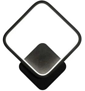 Moderna zidna opskrba LED 12W crna 23cm 4500k