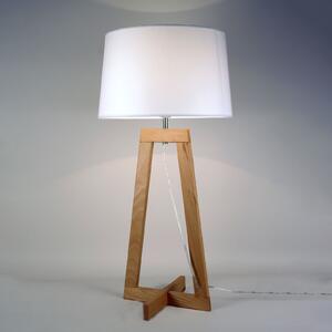 Sacha LT stolna lampa od tekstila i drveta