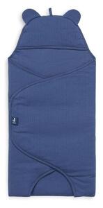 Jollein - Jastuk za bebe pamučni BASIC STRIPE 100x105 cm Jeans Blue