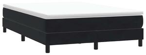Box Spring krevet bez madraca crni 140x210 cm samt - Crna / 140 x 210 cm