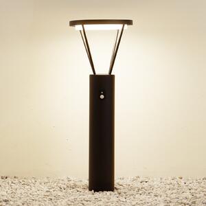 Lucande LED solarna svjetiljka Elario, 80 cm, CCT, senzor