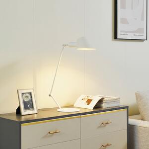 Lindby stolna lampa Corali, bijela, metal, visina 64cm