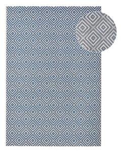Plavi vanjski tepih NORTHRUGS Karo, 80 x 150 cm