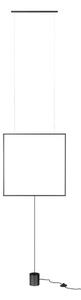 Redo 01-2134 - LED Podna lampa SLICK LED/28W/230V crna