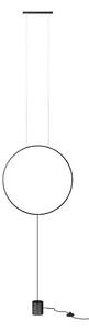 Redo 01-2197 - LED Podna lampa SLICK LED/19W/230V crna