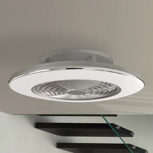 Alisio stropni ventilator, LED, upravljanje pomoću aplikacije, krom