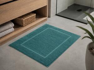Hotelska prostirka COMFORT COLOR 50 x 75 cm, petrol plava