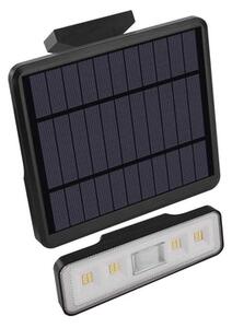 Emos LED solarni reflektor SUNNO, senzor pokreta, crni, 4000K, IP54