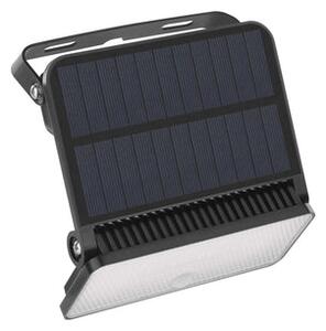 Emos LED solarni reflektor SOLO S, senzor pokreta, crni, 4000K, IP54