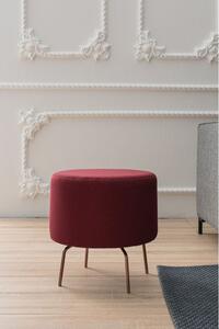 Atelier Del Sofa Tabure, Bordo crvena, Octo - Claret Red