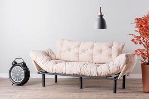 Atelier Del Sofa Trosjed na razvlačenje, Krem, Nitta Triple - Cream