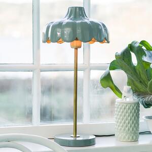 PR Home Wells stolna lampa od metala, zelena/zlatna
