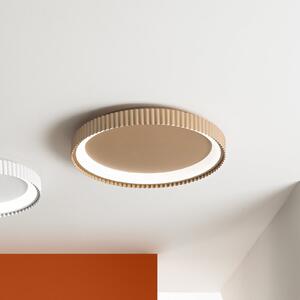 Luce Ambiente Design Niike LED stropna svjetiljka, zlatne boje, Ø 50 cm, metalna, CCT, Zlato / mjed, Dnevni boravak/blagovaonica, Metal