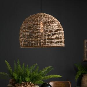 PR Home Cebu viseća svjetiljka, Ø 37 cm, sjenilo Lampakanay, IP20, prigušiva, Drvo, Dnevni boravak/blagovaonica, Drvo