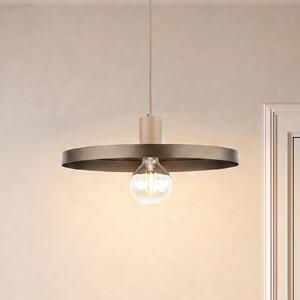 TK Lighting Sila viseća svjetiljka, smeđa/pješčana, metal, Ø 45 cm, E27, prigušiva, Smeđa / hrđa, Dnevni boravak/blagovaonica, Metal