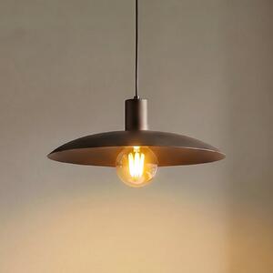 TK Lighting Astra viseća svjetiljka, smeđa, metal, Ø 41 cm, E27, prigušiva, Smeđa / hrđa, Dnevni boravak/blagovaonica, Metal