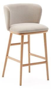 Bež barska stolica (visine sjedala 65 cm) Ciselia – Kave Home