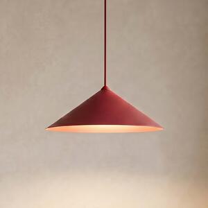 TK Lighting Lume L viseća svjetiljka, bordo, metal, Ø 40 cm, GX53, prigušiva, Crvena, Dnevni boravak/blagovaonica, Metal
