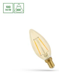 LED Žarulja VINTAGE C35 E14/5W/230V 2400K