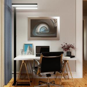 Arcchio LED podna lampa Logan Basic, crna, 6000 lm, prigušiva