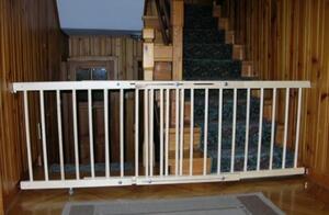 Ograda za vrata, stepenice Širina ograde: 72-122 cm, Visina ograde: 74 cm