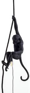 SELETTI Monkey Lamp LED viseća svjetiljka crna