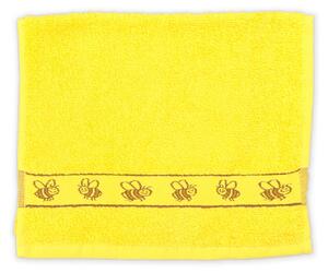 Dječiji ručnik KIDS žuti 30x50 cm