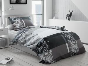 Pamučna posteljina Luxury siva