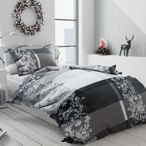 Pamučna posteljina Luxury siva