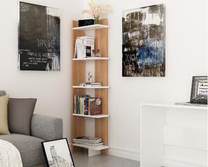 Zondo.hr Regal Alexisa (teak + bijela). Akcija -28%. 1101357
