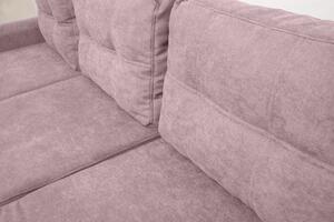 Ružičasta kutna garnitura ORANGE Varijanta sofe: Desni kut