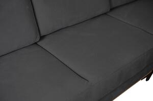 Tamno siva kutna garnitura SPARK Varijanta sofe: Desni kut