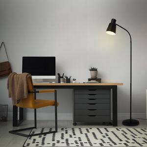 Podna lampa 1474015 od metala u crnoj boji