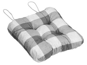 Jastuk za stolicu Soft Davos sivi