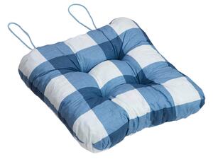 Jastuk za stolicu Soft Davos plavi