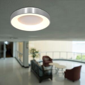 LED stropna svjetiljka Ringlede 2.700 K Ø 30 cm, srebrna