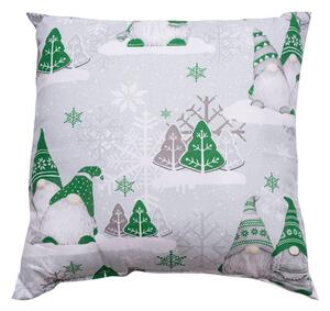 Dekorativni jastučic Božicni patuljak zeleni