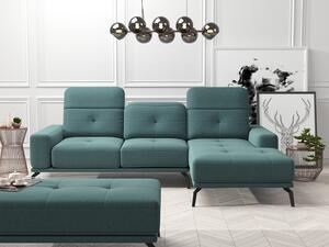 Plavo zelena kutna garnitura GALE Varijanta sofe: Desni kut