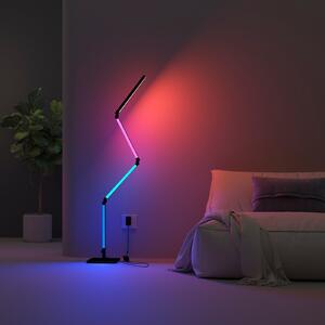 Calex Smart LED podna svjetiljka, sklopiva WiFi CCT RGB