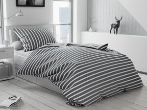 Pamučna posteljina SLIEMA siva Dimenzije posteljine: 70 x 90 cm | 140 x 200 cm