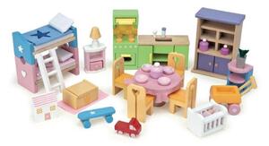 Le Toy Van - Kompletan set namještaja za kućicu Starter