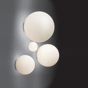 Zidna svjetiljka Artemide Dioscuri, IP44, Ø 14 cm