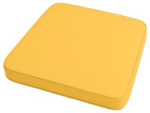Vanjski jastuk za stolicu VIREON 44x45 cm, žuta senf boja
